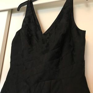 WHBM Little black Dress w Floral Design